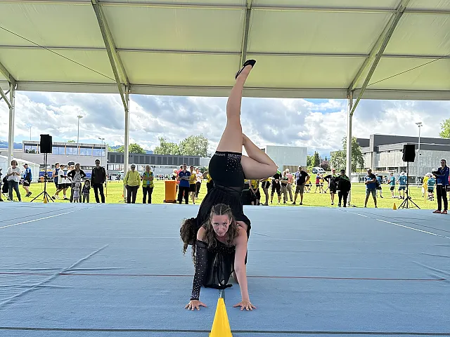 Thurgauer Kantonalturnfest – Gymnastik zu Zweit  Arbon-Roggwil