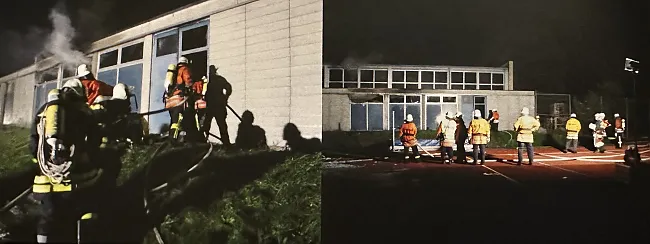 Brand Turnhalle Büsingen